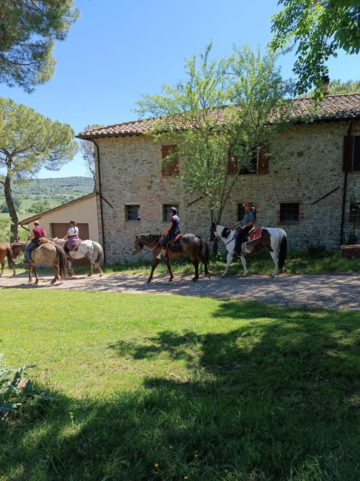 Ferienwohnung La Casa Dei Breton Magione Exterior foto